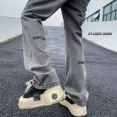 Men Jeans Skinny Jeans Men Spring Slim-Fitting Straight-Leg Pants